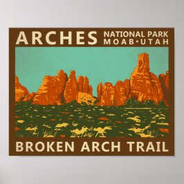 Nationalpark California Poster