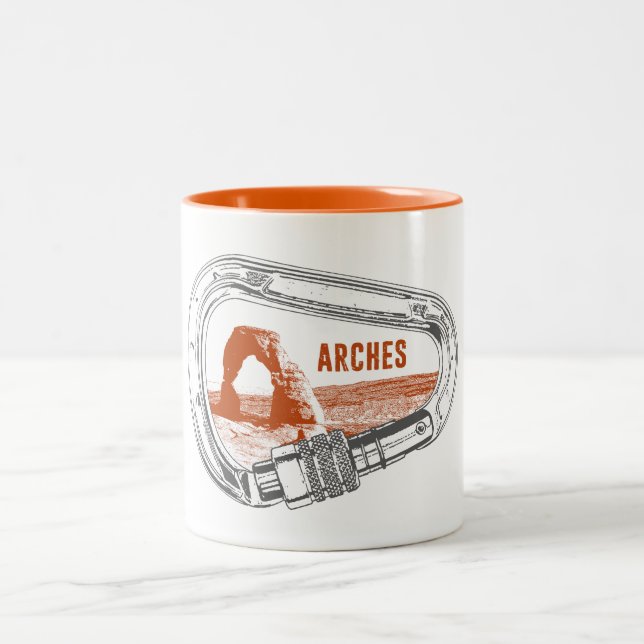 Nationalpark California Zweifarbige Tasse (Mittel)