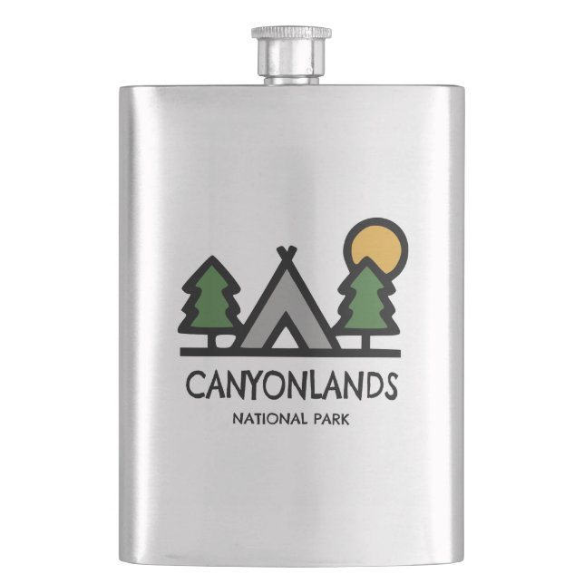 Nationalpark Canyonlands Flachmann (Vorderseite)