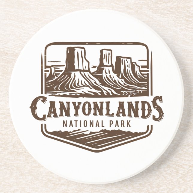 Nationalpark Canyonlands Getränkeuntersetzer (Vorne)