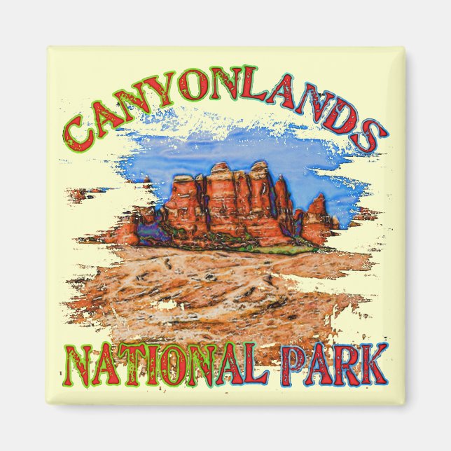 Nationalpark Canyonlands Magnet (Vorne)