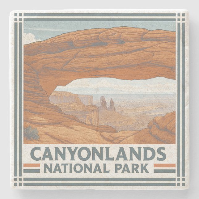 Nationalpark Canyonlands Steinuntersetzer (Vorderseite)