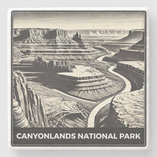 Nationalpark Canyonlands Steinuntersetzer (Vorderseite)