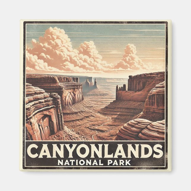 Nationalpark Cayonlands Magnet (Vorne)
