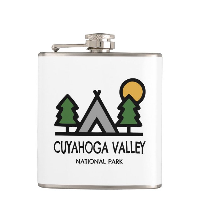 Nationalpark Cuyahoga Flachmann (Vorderseite)