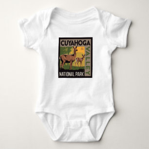 Nationalpark Cuyahoga   Ohio Baby Strampler