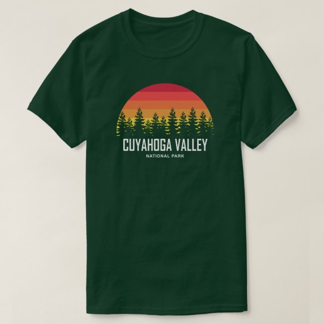 Nationalpark Cuyahoga T-Shirt (Design vorne)