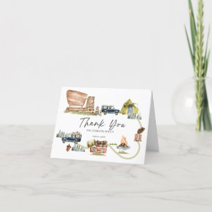 Nationalpark Danke Karte