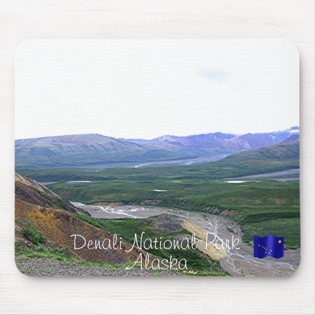 Nationalpark Denali - Alaska Mousepad (Vorne)