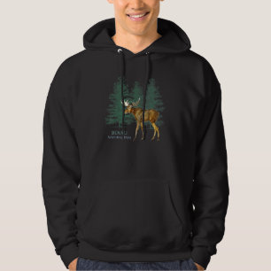 Nationalpark Denali Alaska Usa Elche Bäume Hoodie