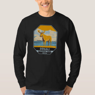 Nationalpark Denali Alaska Vintag T-Shirt