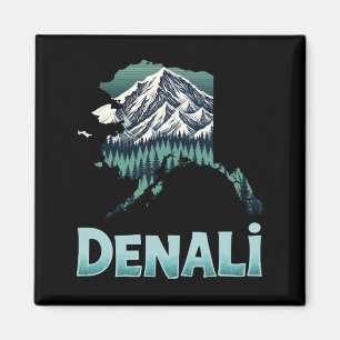 Nationalpark Denali Alaska Wilderness Magnet