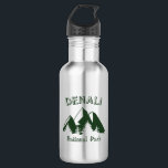 Nationalpark Denali Edelstahlflasche<br><div class="desc">Denali liegt am Fuße der Alaska-Kette und ist der höchste Berg Nordamerikas.</div>