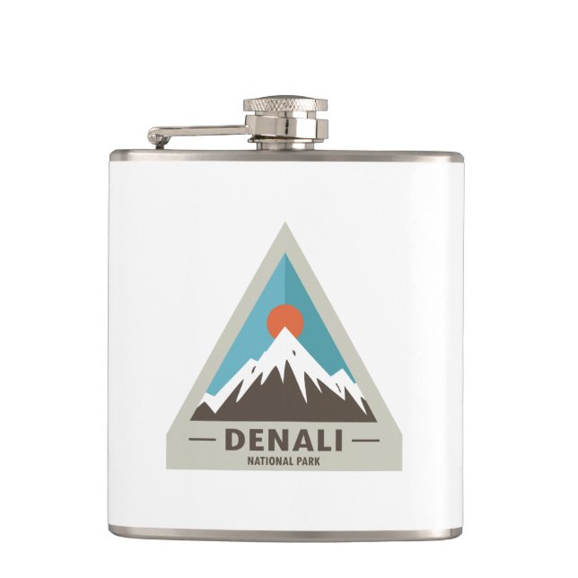 Nationalpark Denali Flachmann (Vorderseite)