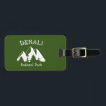 Nationalpark Denali Gepäckanhänger<br><div class="desc">Denali liegt am Fuße der Alaska-Kette und ist der höchste Berg Nordamerikas.</div>