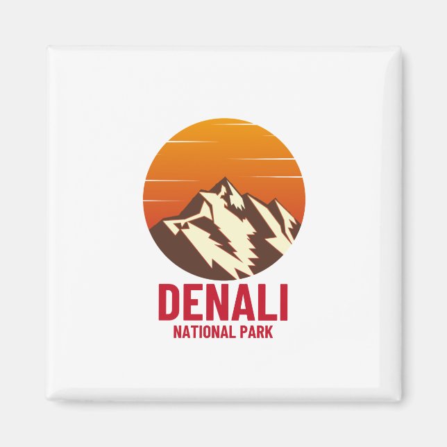 NATIONALPARK DENALI MAGNET (Vorne)