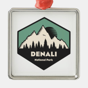 Nationalpark Denali Ornament Aus Metall