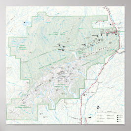 Nationalpark Denali Poster