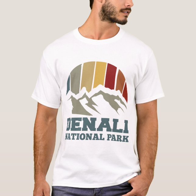 Nationalpark Denali T-Shirt (Vorderseite)