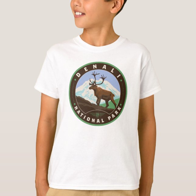 Nationalpark Denali T-Shirt (Vorderseite)