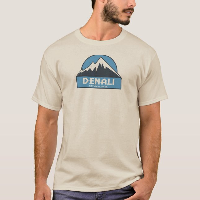 Nationalpark Denali T-Shirt (Vorderseite)