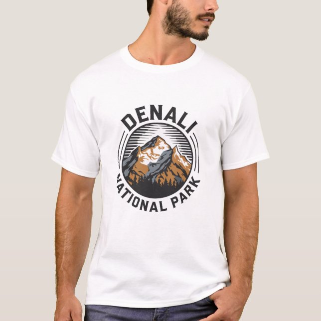 Nationalpark Denali T-Shirt (Vorderseite)