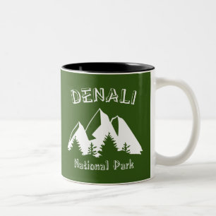 Nationalpark Denali Zweifarbige Tasse