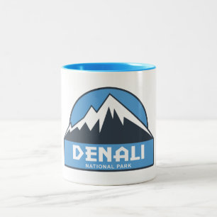 Nationalpark Denali Zweifarbige Tasse