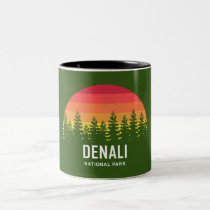 Nationalpark Denali Zweifarbige Tasse