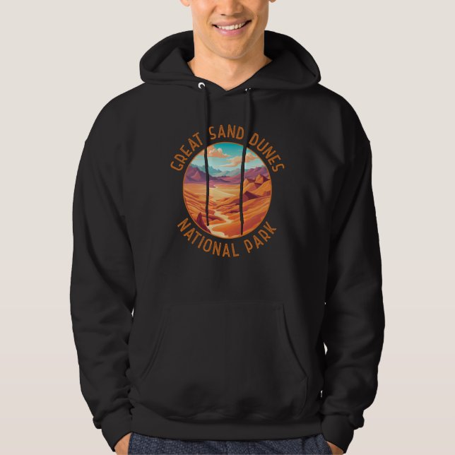 Nationalpark der Great Sand Dunes Hoodie (Vorderseite)