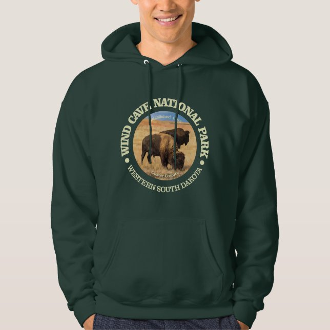 Nationalpark der Windhöhle Hoodie (Vorderseite)