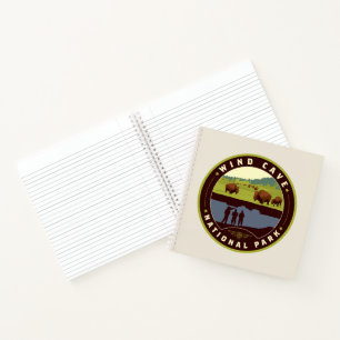 Nationalpark der Windhöhle Notizbuch