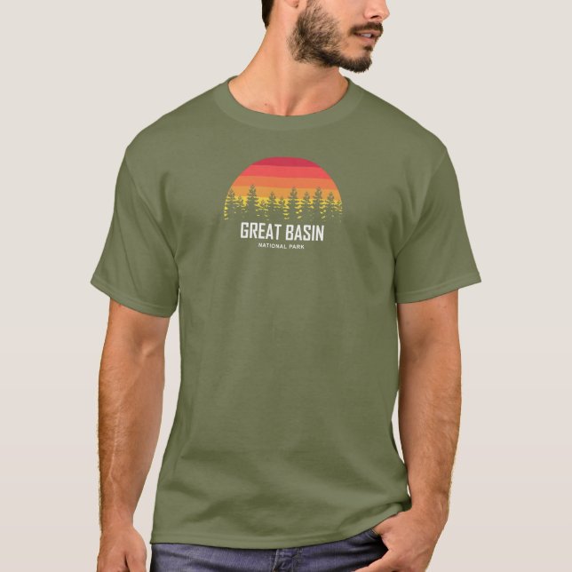 Nationalpark des Großen Beckens T-Shirt (Vorderseite)