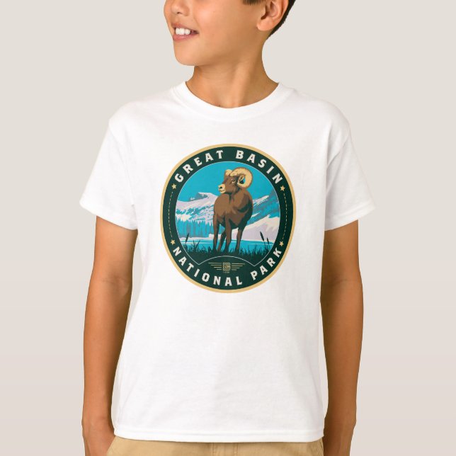 Nationalpark des Großen Beckens T-Shirt (Vorderseite)