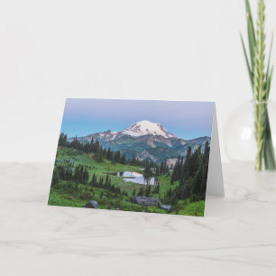 Nationalpark des Mount Rainier Karte