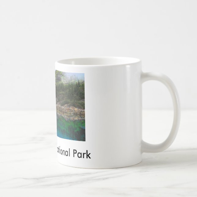Nationalpark des nordwestlichen Fjord-, Kenai Kaffeetasse (Rechts)