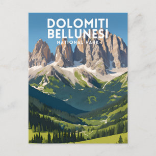 Nationalpark Dolomiti Bellunesi Postkarte