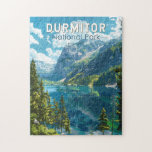 Nationalpark Durmitor<br><div class="desc">Durmitor Vektorgrafik Design. Durmitor ist ein Massiv im Nordwesten Montenegros. Es ist Teil der Dinarischen Alpen.</div>