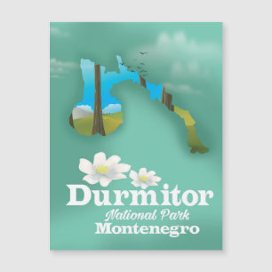 Nationalpark Durmitor, Karte Montenegro