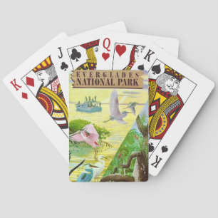 Nationalpark Everglades Spielkarten