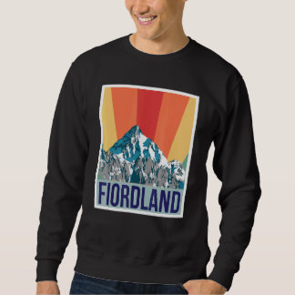 Nationalpark Fiordland Souvenir Neuseeland Campi Sweatshirt