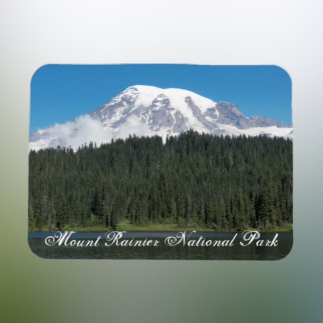Nationalpark-Foto des Mount Rainier Magnet (In Situ Fridge)