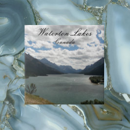 Nationalpark-Foto Waterton Lakes Fliese