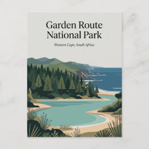 Nationalpark Garden Route Südafrika Postkarte
