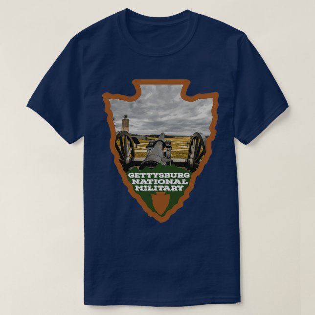 Nationalpark Gettysburg  T-Shirt (Design vorne)