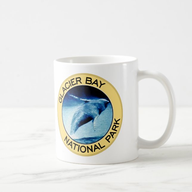 Nationalpark Glacier Bays Kaffeetasse (Rechts)