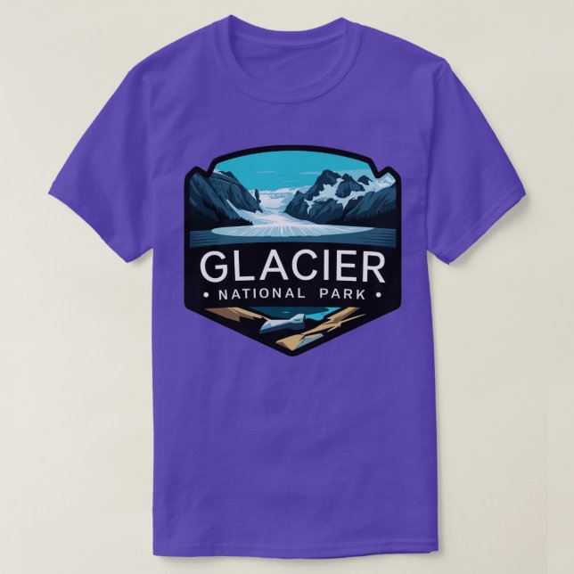 Nationalpark Glacier T-Shirt (Design vorne)