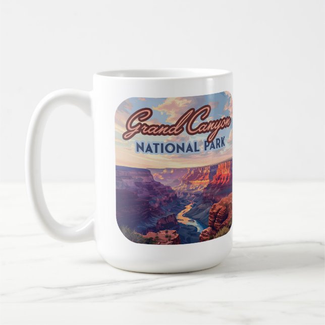 Nationalpark Grand Canyon Kaffeetasse (Links)