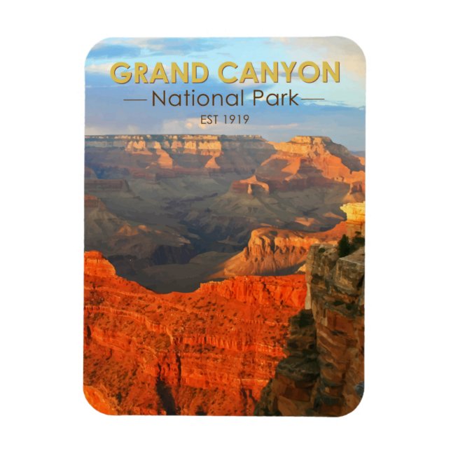 Nationalpark Grand Canyon Magnet (Vertikal)