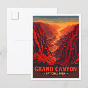 Nationalpark Grand Canyon Postkarte